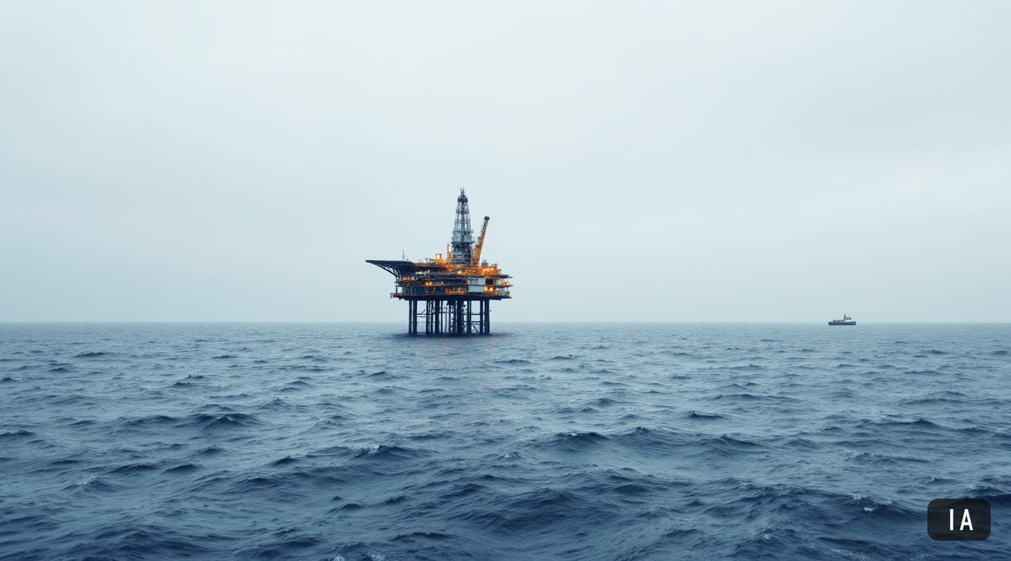 Ilustración generada por IA para: Colombia suma un hallazgo de gas en Guajira con el pozo Sandia-1, destinado a su mercado…